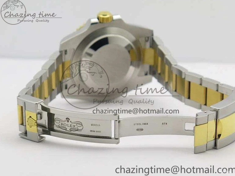 MiroTime 0416 Comfortable Submariner 116613LN Noob 1:1 Best Edition Black Dial On SS YG Bracelet A2836 V 3569